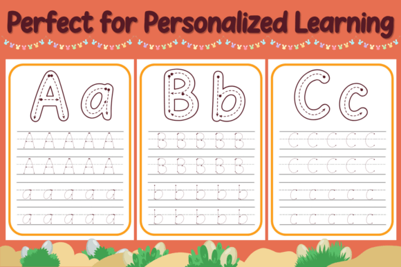 Bunny Tracing Trio Font PNG with transparent background - Preview 5