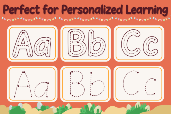Bunny Tracing Trio Font PNG with transparent background - Preview 6