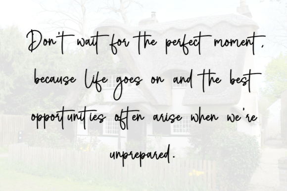 Cottages Font - Preview 5