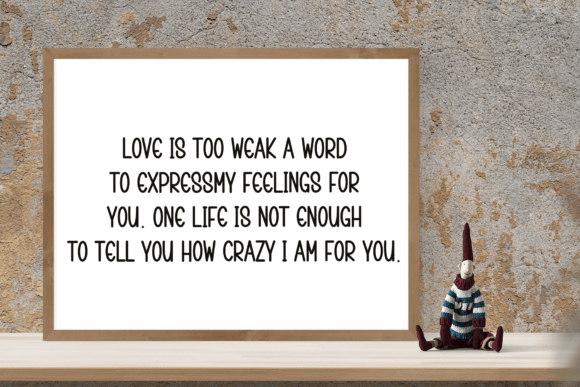 Course Font - Preview 2