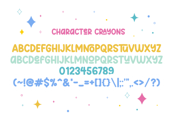Crayons Font - Preview 5