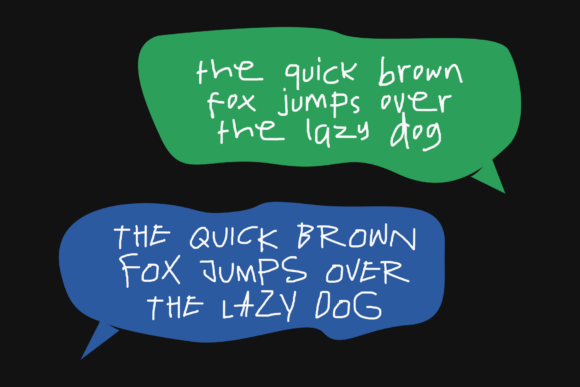 Funny Impressions Font PNG with transparent background - Preview 3