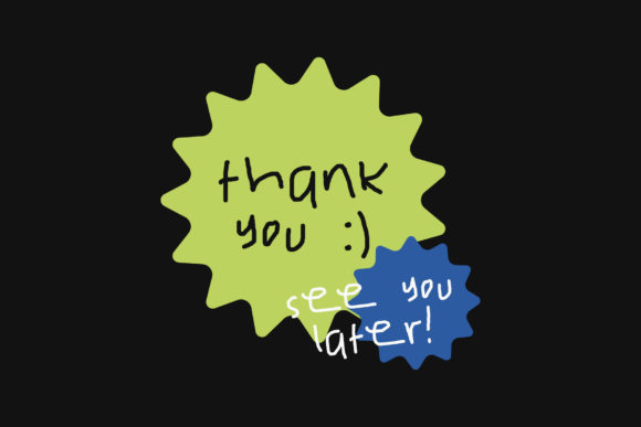 Funny Impressions Font PNG with transparent background - Preview 5