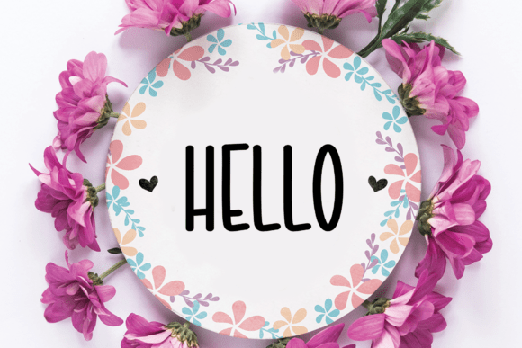 Heartsound Font - Preview 2