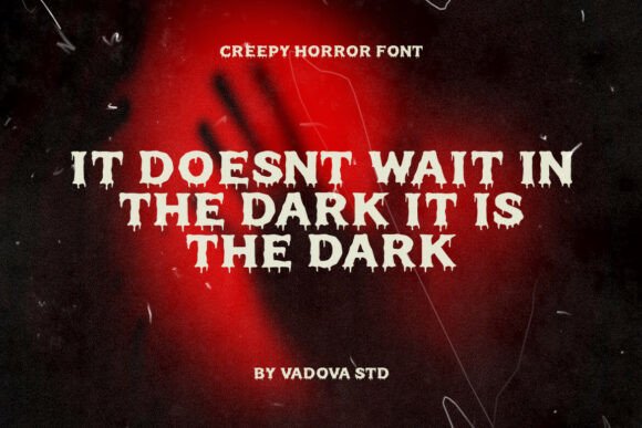 Midnight Ooze Font PNG with transparent background - Preview 3