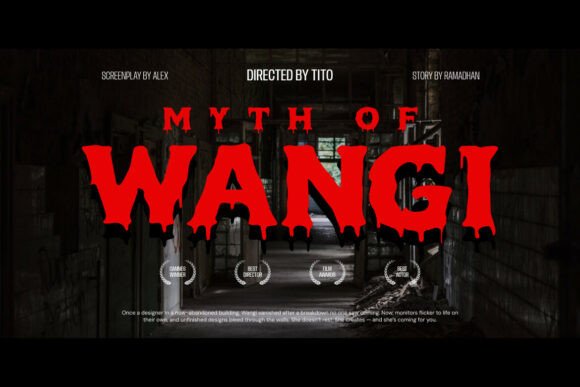 Midnight Ooze Font PNG with transparent background - Preview 4