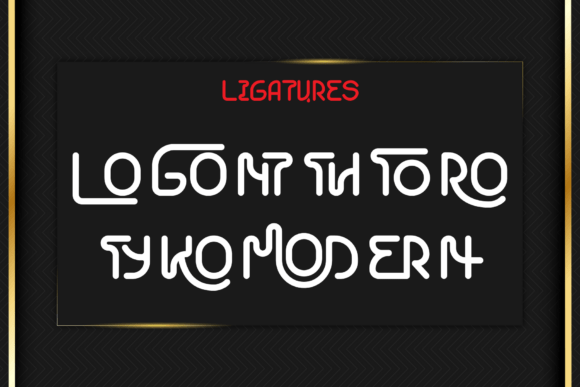 Modern Royale Font PNG with transparent background - Preview 6