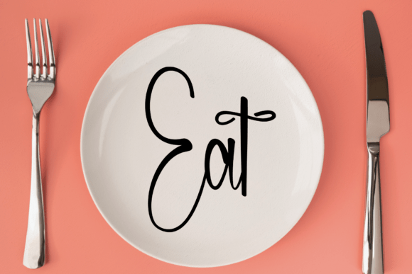 Nothink Day Font PNG with transparent background - Preview 3