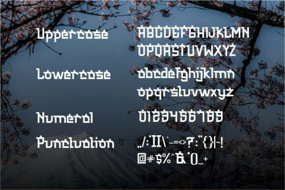Onichan Font PNG with transparent background - Preview 1