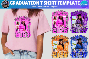 2026 Graduation T Shirt Bootleg Template Graphic by Canva Magic ...
