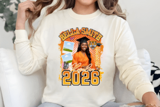 2026 Graduation T-shirt Bootleg Template Graphic by Canva Magic ...