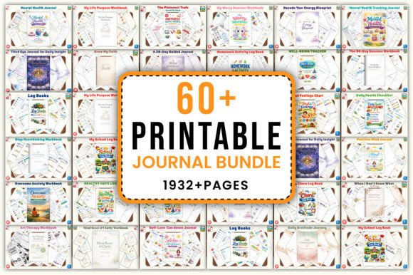 60+ Printable Journal Bundle