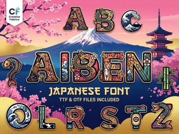 Aiden Font - Preview 1