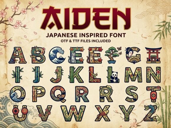 Aiden Font - Preview 2