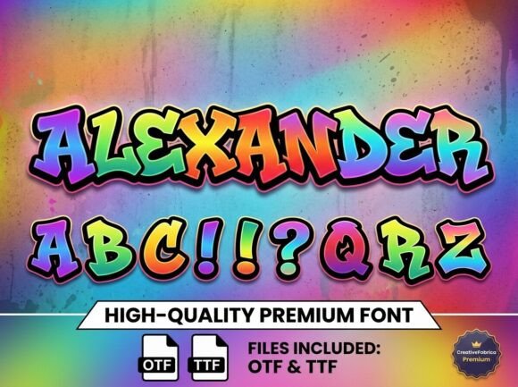 Alexander Font - Preview 1