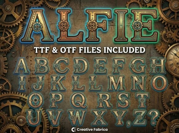 Alfie Font - Preview 2