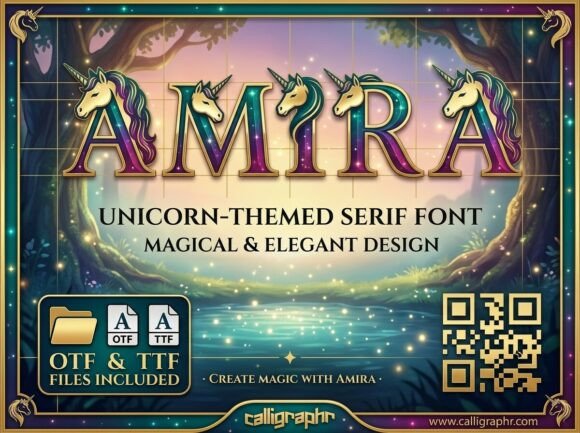 Amira Font - Preview 1