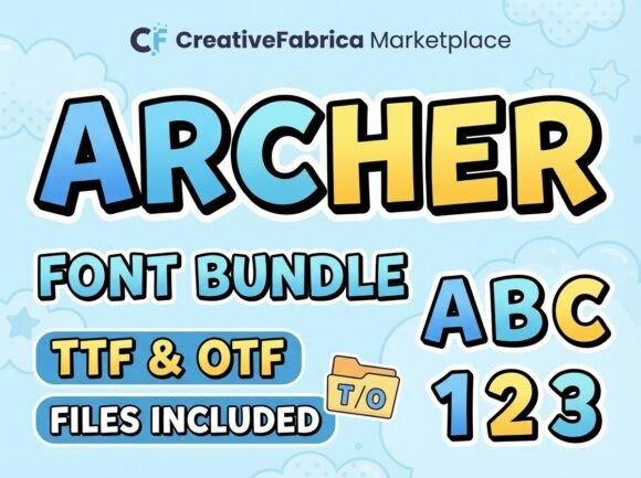 Archer Font - Preview 1