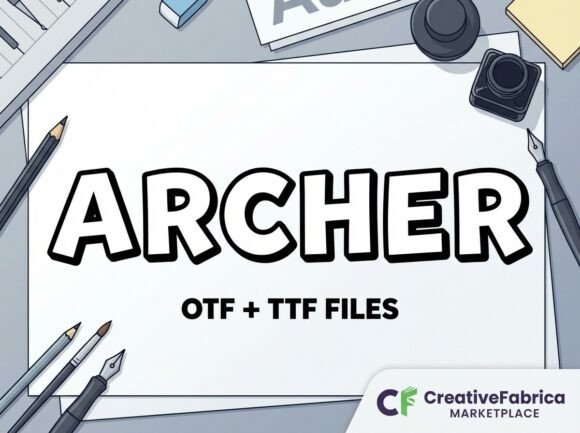 Archer Font - Preview 2