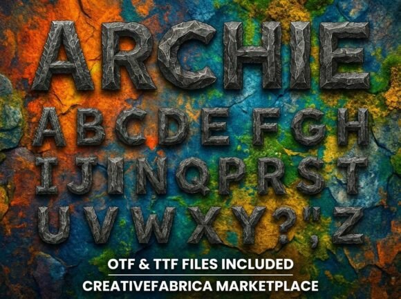 Archie Font - Preview 1