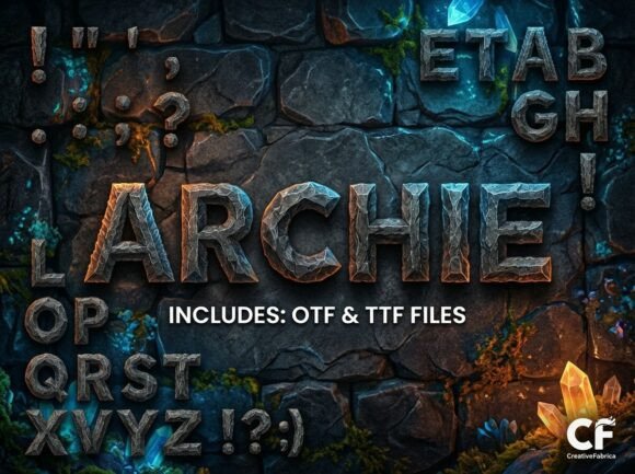 Archie Font - Preview 2