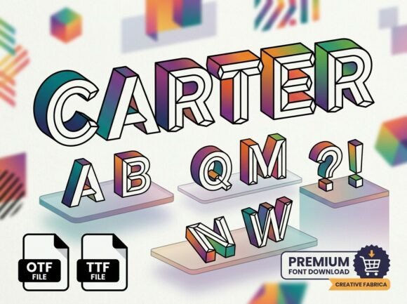 Carter Font - Preview 2
