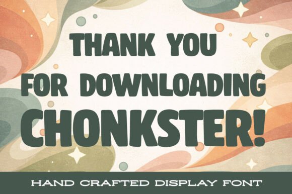 Chonkster Font - Preview 2