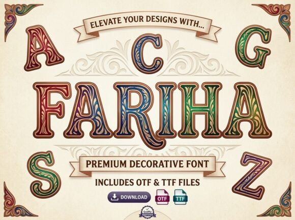 Fariha Font - Preview 1