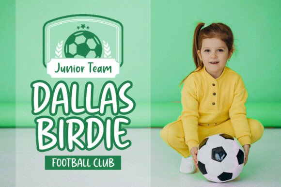 Football Mom Font PNG with transparent background - Preview 3