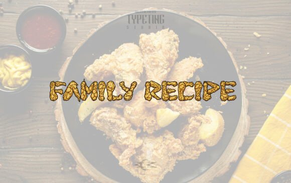 Fried Chicken Font - Preview 2