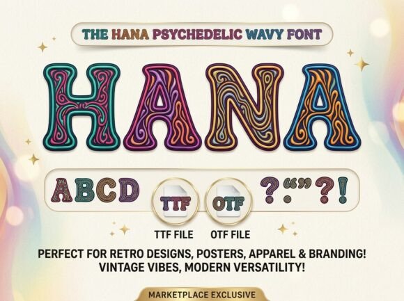 Hana Font - Preview 1