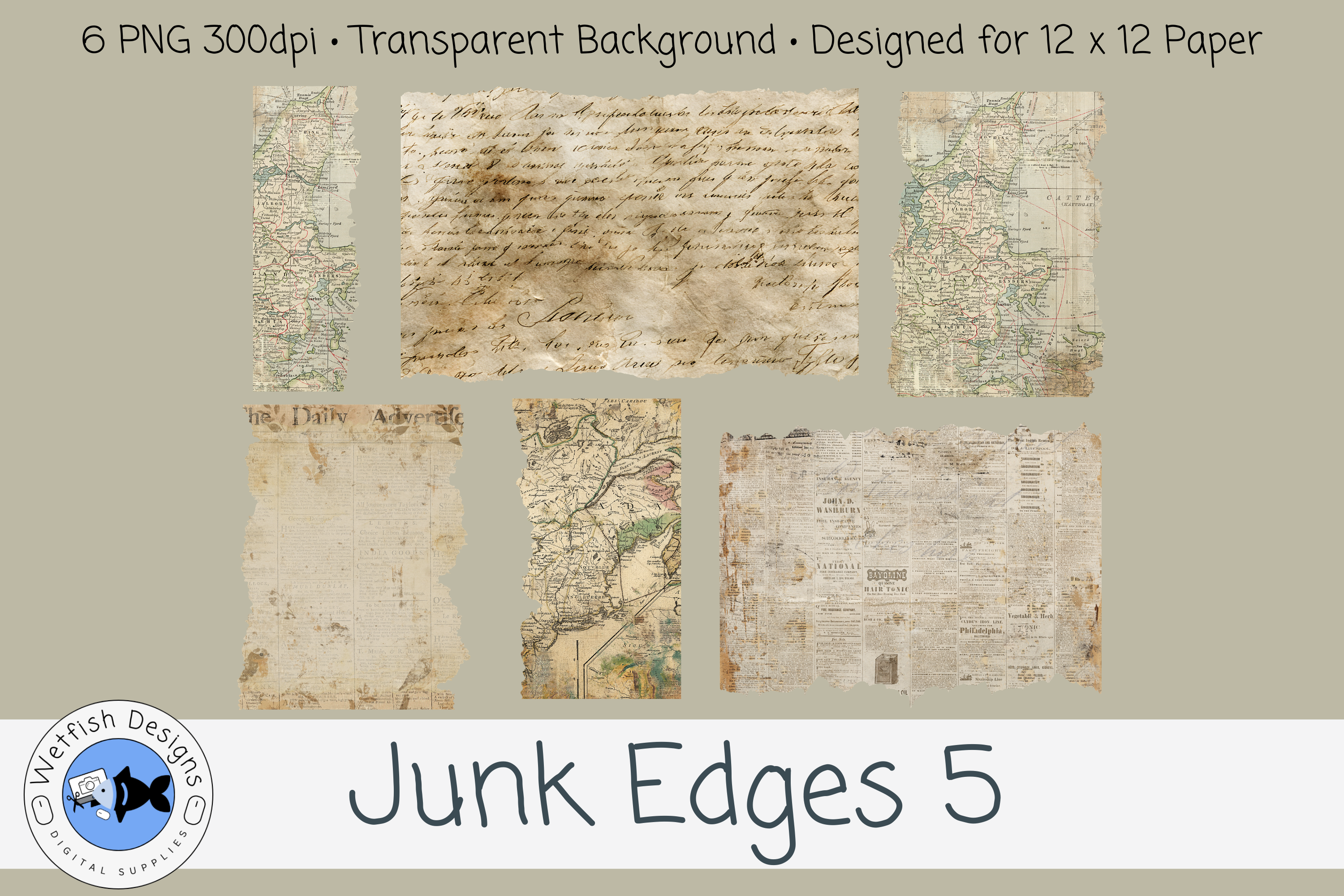 Junk Edges PNG Edges 5