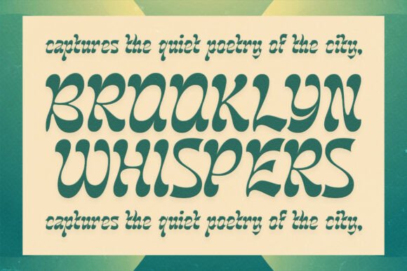 Maribont Font PNG with transparent background - Preview 1