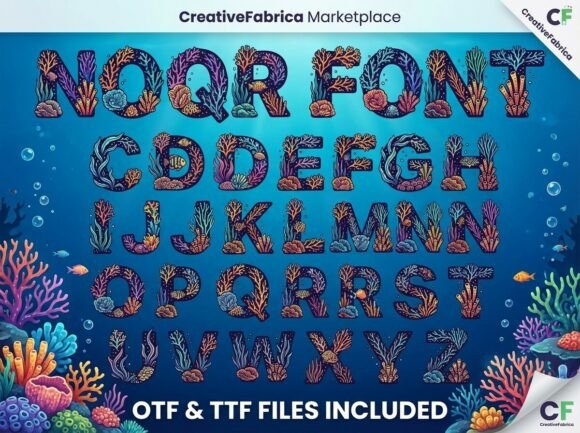 Noor Font PNG with transparent background - Preview 1