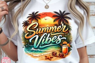 Tropical Beach Summer Vibes Shirt PNG Graphic by BEE CREATION ...