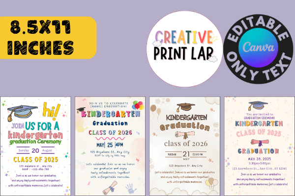 Kindergarten Graduation Invitation