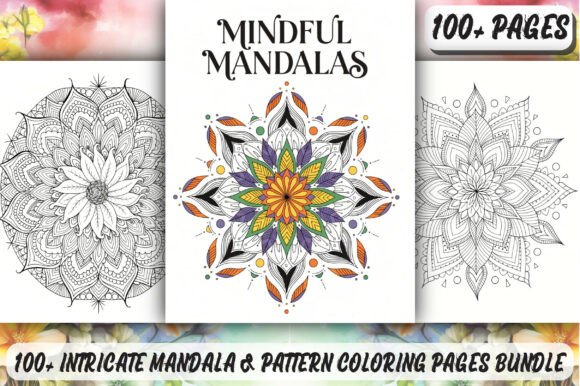 100+ Intricate Mandala & Coloring Pages