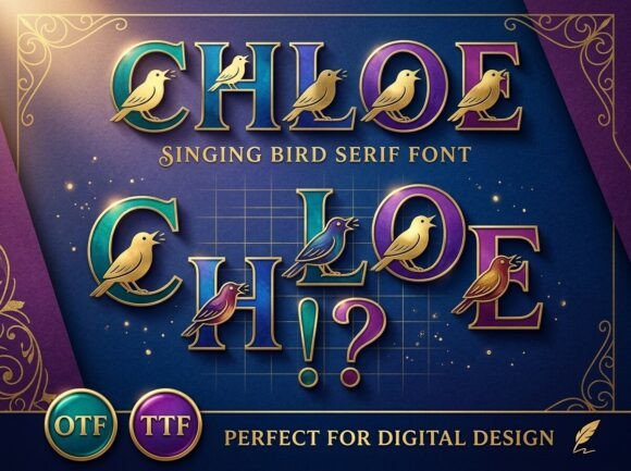 Chloe Font - Preview 1