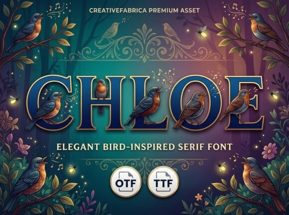 Chloe Font - Preview 2