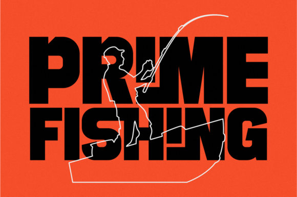 Hunting Fishing Font - Preview 2