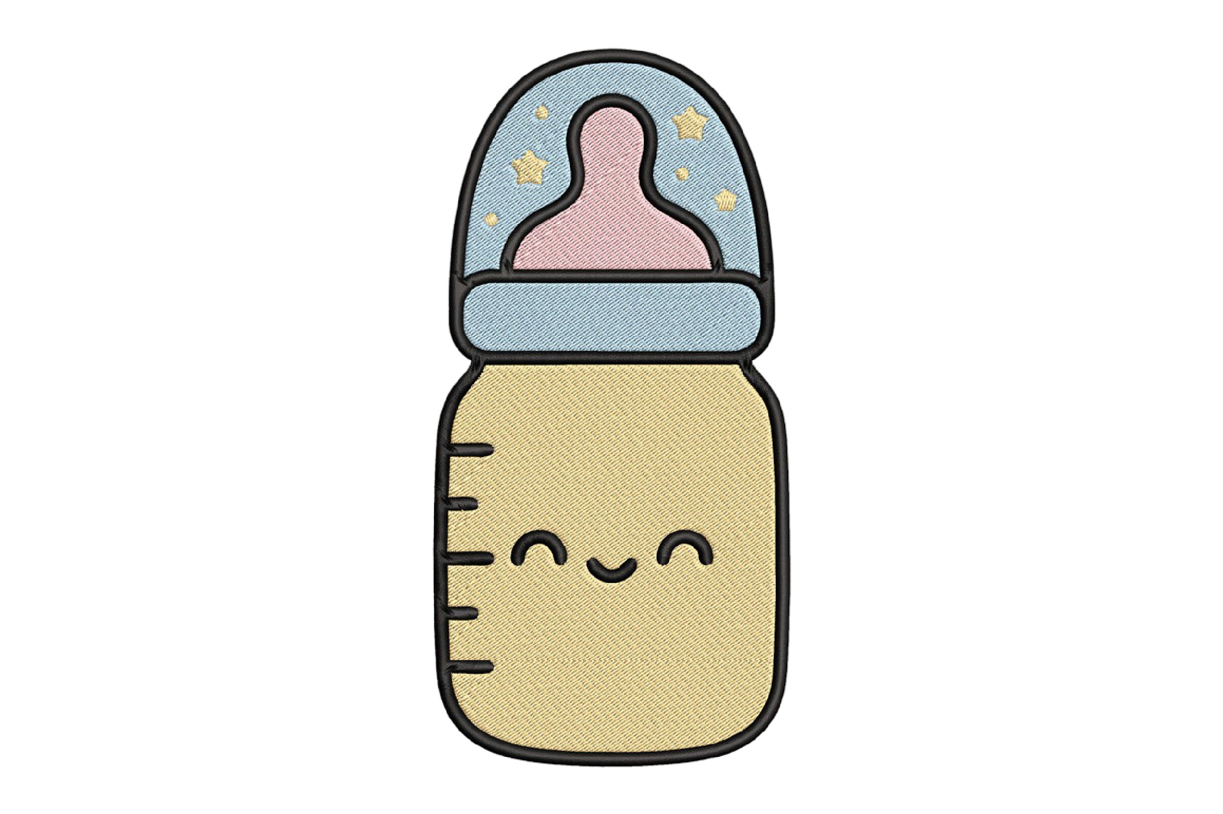 Kawaii Baby Fidar Embroidery Design