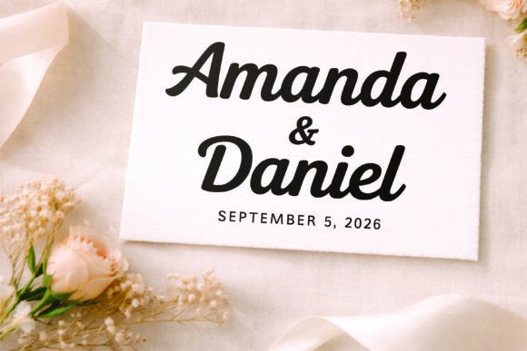 Marvella Font PNG with transparent background - Preview 3