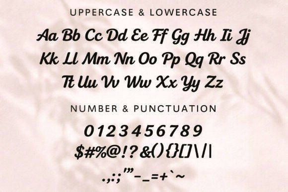 Marvella Font PNG with transparent background - Preview 4
