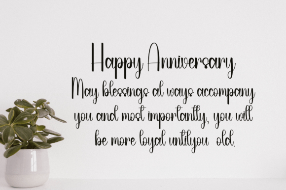 Maylora Font PNG with transparent background - Preview 1