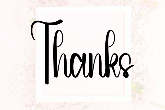 Maylora Font PNG with transparent background - Preview 4