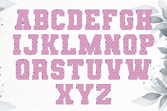 Mother’s Day Mega Alphabets Bundle Font PNG with transparent background - Preview 2