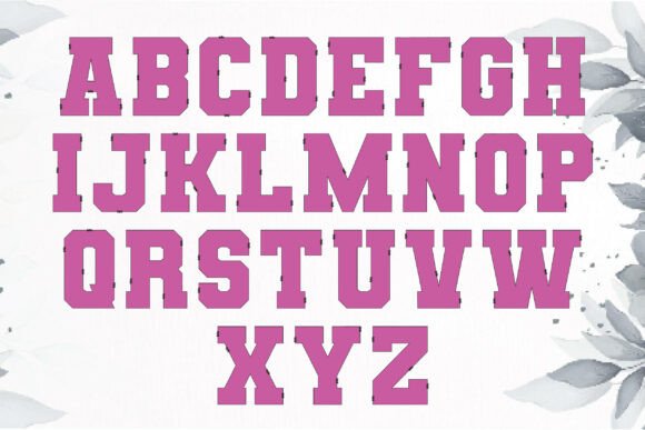 Mother’s Day Mega Alphabets Bundle Font PNG with transparent background - Preview 4