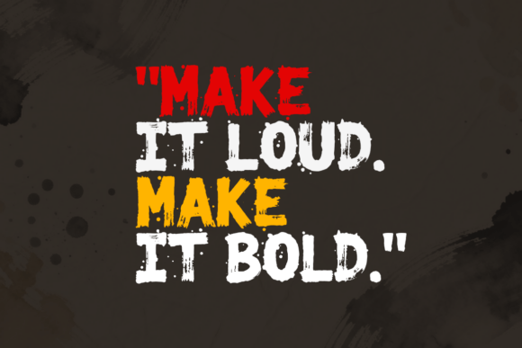 Permeate Font PNG with transparent background - Preview 1
