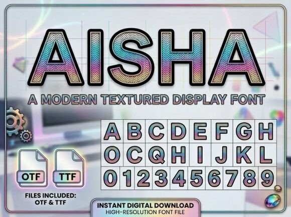Aisha Font - Preview 2