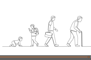 Human Cycle Animation Animated Human Life Cycle Graphic by subujayd · Creative Fabrica